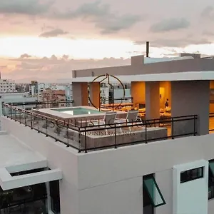 1br In District Apt @downtown W/ Pool+gym+terrace Apartamento Santo Domingo